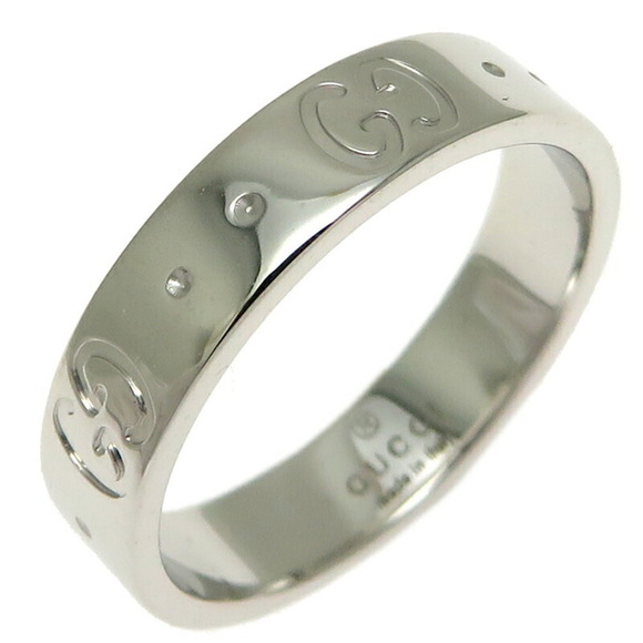 GUCCI White Gold Ring - Picture 1 of 9